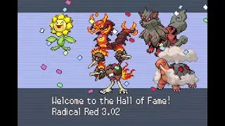 Radical Red 3.02 Mono-Fire Elite 4 Battles (Party Size Limit)