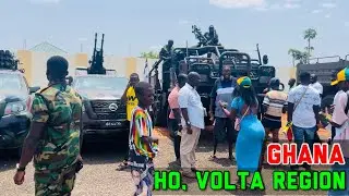 [4k] AFRICA - GHANA 🇬🇭, 66th Independence Day Celebration, behind the SCENES || Stroll in 4K