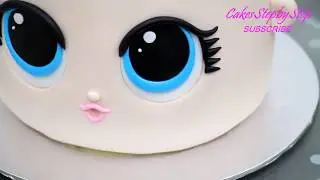 LOL Surprise UNICORN KAWAII CAKE by Cakes StepbyStep