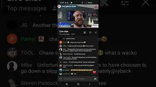 GUY THREATENS WWE RYBACK ON LIVE!