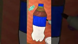 Coloring juice 🥤 #shots #tiktok #drawing #art