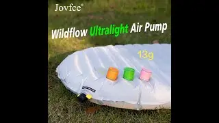 Jovfce Wildflow Ultralight Air Pump &ndash; Prototype Inflation & Deflation Test