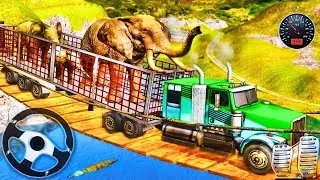 Cargo Animal Truck Driving Sim 3D - Real ZOO Farm Transporter Truck Driver 2024 - Android GamePlay