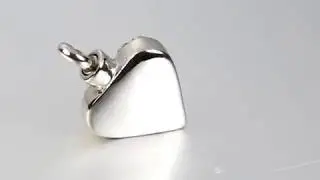 Marlary jewelry Memorial in Heart Keepsake Urn Necklace for Pet Ashes