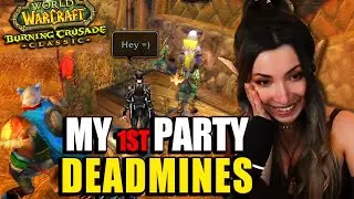 Finding my FIRST Party for Deadmines! | WoW TBC Classic (Pre-Patch) - Episode 3