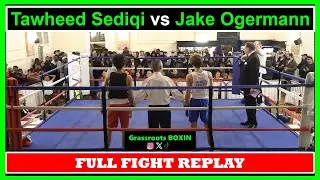 Tawheed Sediqi vs Jake Ogermann - FULL FIGHT - 2BX Gym Home Show (28/11/25)