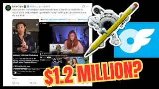 Amouranth Earnings DRAMA - OnlyFans Income Drops To ONLY $1.2 MILLION Per Month (Husband REVEALS)