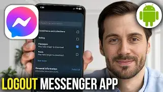 Как выйти из приложения Messenger на Android