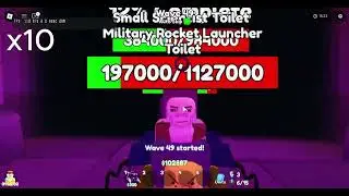 Is this possible so win abysmal mode with only one unit? Toilet tower defense