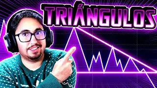 C&oacute;mo tradear TRI&Aacute;NGULOS en an&aacute;lisis t&eacute;cnico 📐 | Sim&eacute;trico, alcista y bajista explicados