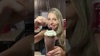 Black Forest Chocolate Cherry Milkshake #shorts