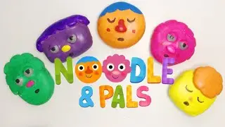 This Is A Sleeping Face | Noodle & Pals | Plaster Clay Cracking
