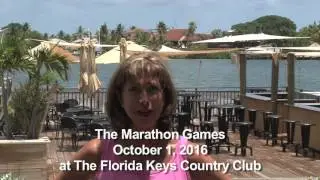 The Marathon Games Oct, 2016 Pentathlon Promo at Florida Keys Country Club, Music by Ralph Kinsley