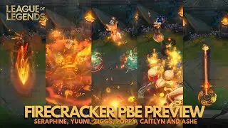 New Firecracker Skins PBE Preview | League of Legends