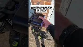 Convert any cheap bike into an EBIKE!!! #ebike #ebikes