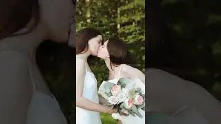 Lesbian Wedding | Two brides 💍👭💕