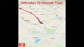 #deharadun to howrah train upasana express via Haridwar, patna