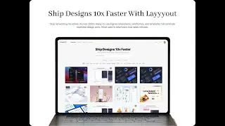 Design a Landing Page in Minutes Using Ready-Made Figma Sections (Layyyout Demo)