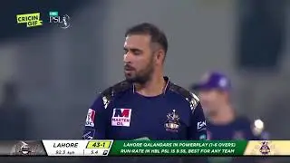 Ben Dunk batting Psl 5