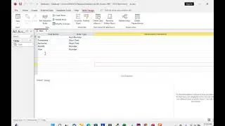 Validation in Microsoft Access