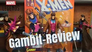 Marvel Legends GAMBIT Uncanny X-Men Retro Wave Target Exclusive Action Figure Unboxing & Review