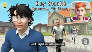 Boy Stealth: Runaway Challenge Full Gameplay | Schoolboy Runaway Escape Game