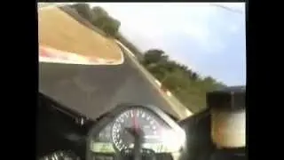 Helmut Dähne auf der Nürburgring Nordschleife  auf CBR 1000