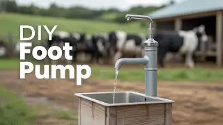 DIY Foot Pump Hand-Washing Station