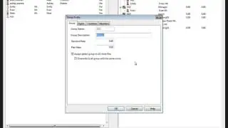 Data Store Administration Tool: Global Security - Group
