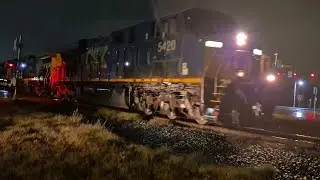 CSX pipe train