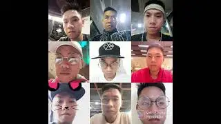 the contestants of ms gay party 2021🎄🎄 ☃️☃️ uh