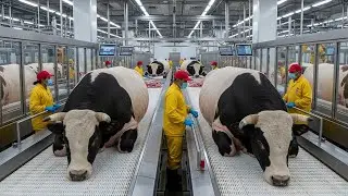 INSIDE A $100M MODERN COW LEATHER FACTORY | From Farm to Luxury Material