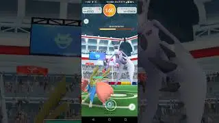 Pok&eacute;mon Go Mega-Raid Mega-Aerodactyl Solo