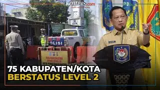 PPKM Jawa-Bali Diperpanjang, 75 Kabupaten/Kota Berstatus Level 2