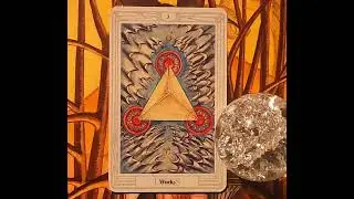 Evening Reading (Single Card) - The Third Disk, Work(s) #tarot #night #shaman #thoth