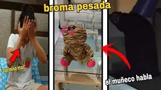 EL MUÑECO FAVORITO DE MI HIJA TIENE VIDA *LE HABLA* BROMA PESADA