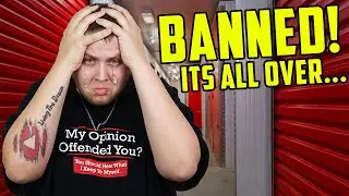 BANNED From Storage Auctions FOR LIFE... Last Time I Bought an Abandoned Storage Unit! Profit ROI?