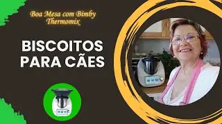 Biscoitos para Cães #manuelarodrigues #bimby #thermomix