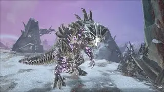 derrotando o King tit&atilde; Alpha/ark ultimate mobile/extincion 