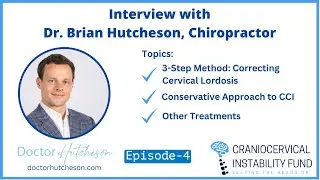 CranioCervical Instability Fund CCI fund interviews Dr. Brian Hutcheson in NYC Part 4/4