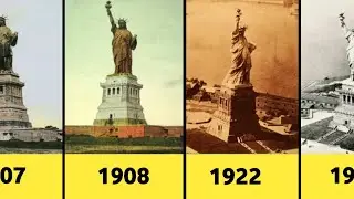 The Evolution of Statue of Liberty From O to 140 Year Old