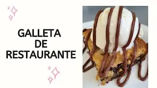Facil y rápida galleta de restaurante