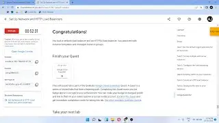 [NEW] - Set Up Network and HTTP Load Balancers - [GCP007]
