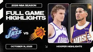 Phoenix Suns vs Utah Jazz Full Game Highlights | Oct 31 | 2026 NBA Season