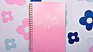 Bible Study Notebook From SHEIN #biblejournaling #biblestudy #shein 