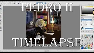 Pedro The II as A Golden Retriever (TIMELAPSE) - Civ V Drawing Challenge