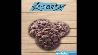 Bake Choco Chip Cookies🍪 on Ecobake Parchment Paper | Oddy Uniwraps