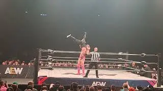 Kyle Fletcher Brainbuster AEW Dynamite Manchester 2025
