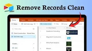 How to delete a row in Airtable (Cleanup Complete)