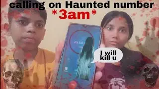 Calling on Haunted number*3am* | dynamic_monika| #horrorstory #haunted #challenge #ghost #video